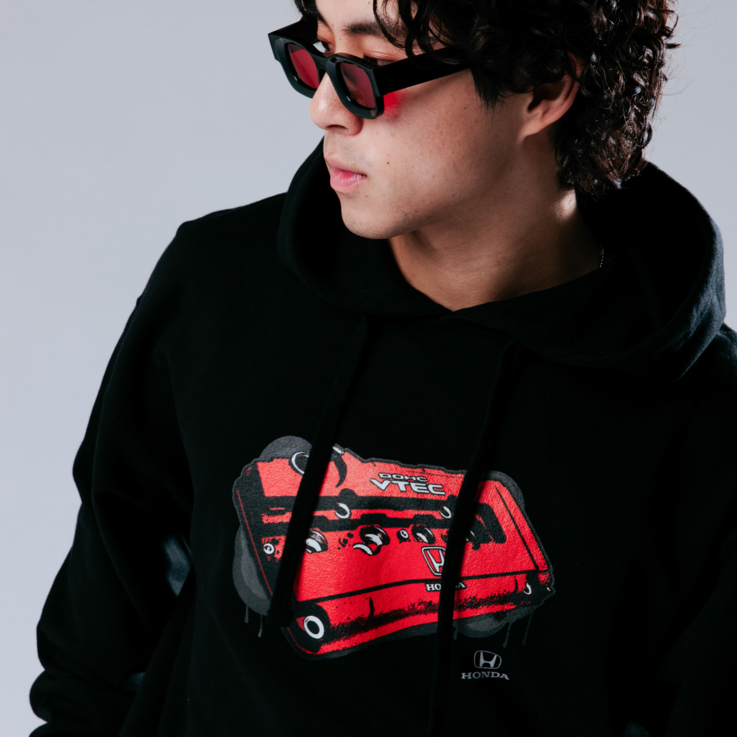 SGR VTEC B Series Valve Cover Honda Hoodie