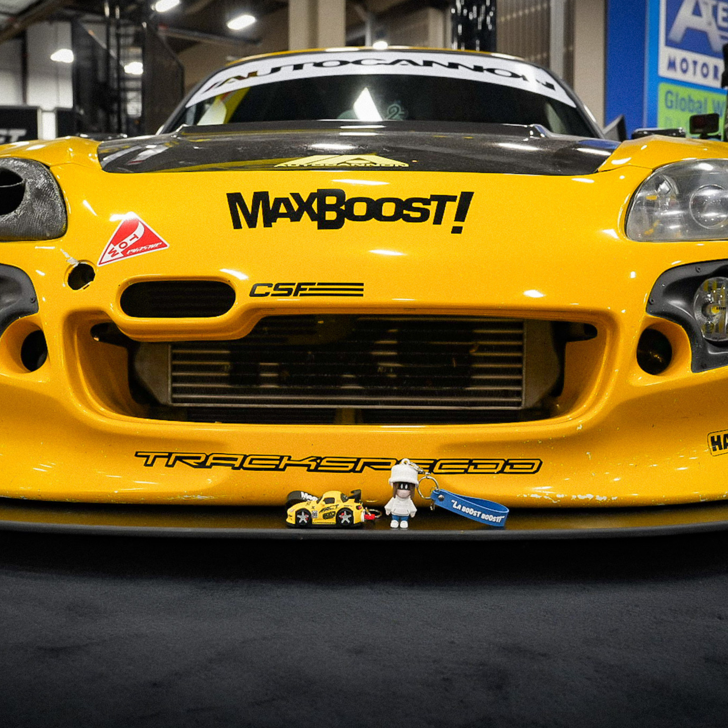 Max Boost x Honda “Otto” Collectible Figure Keychain - SEMA Edition