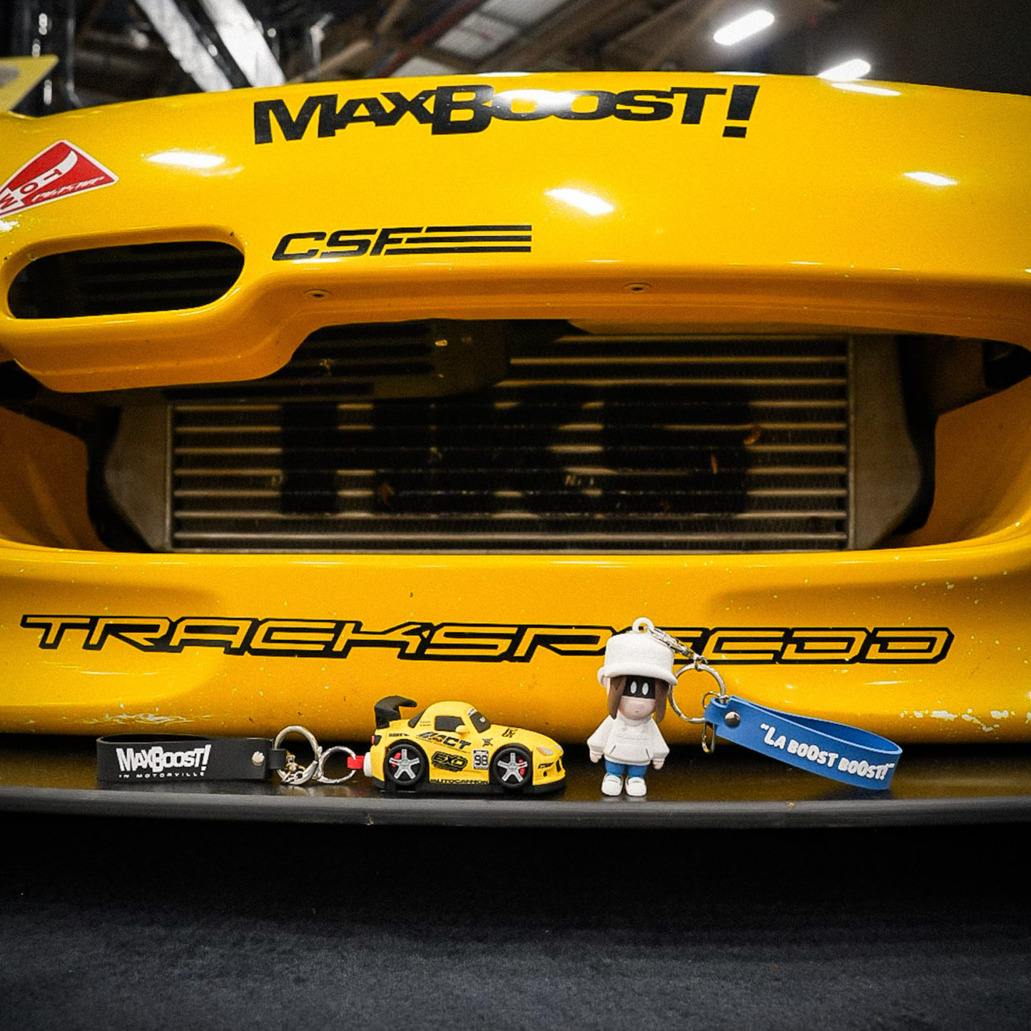 Max Boost x Honda “Otto” Collectible Figure Keychain - SEMA Edition