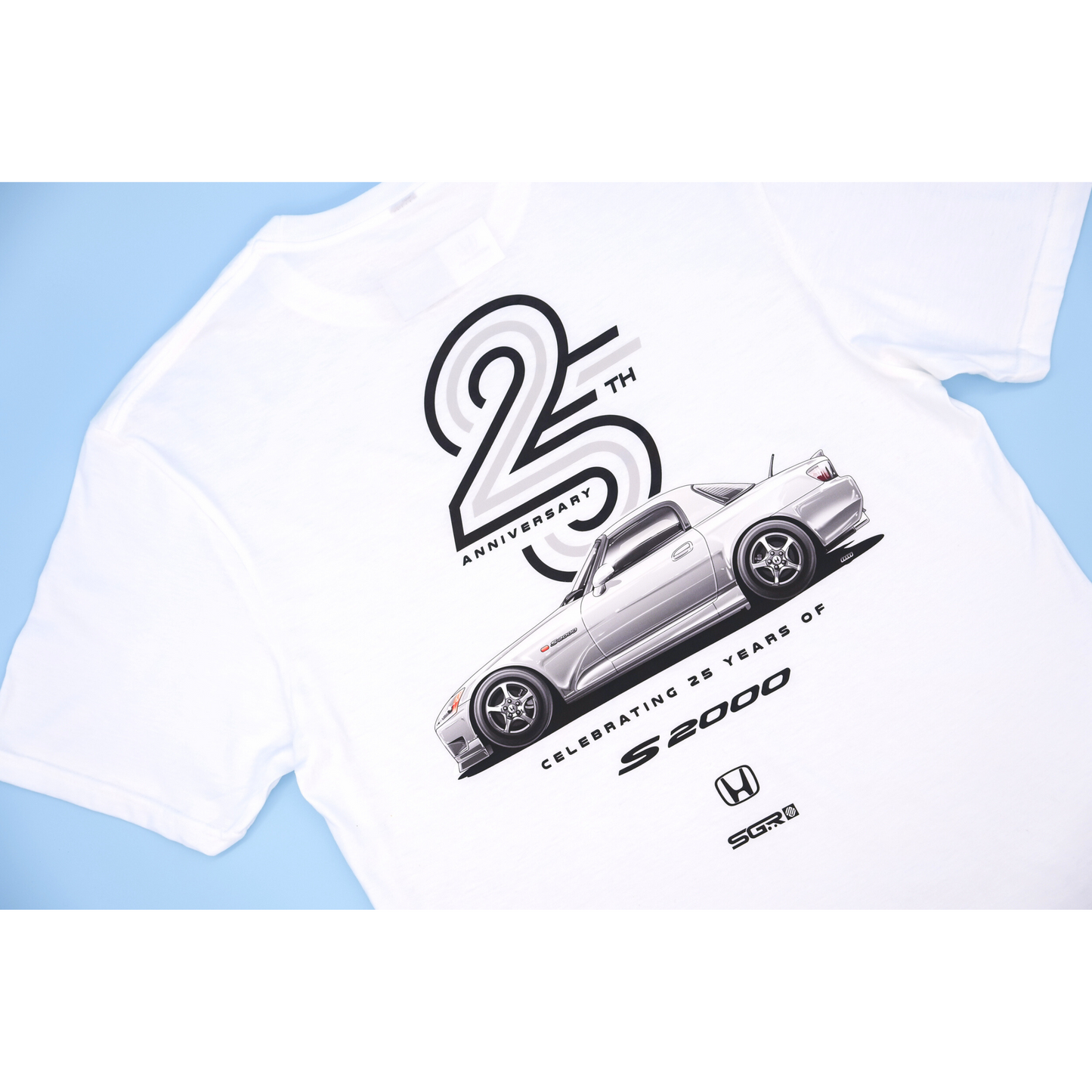 Honda S2000 25th Anniversary Shirt WHITE