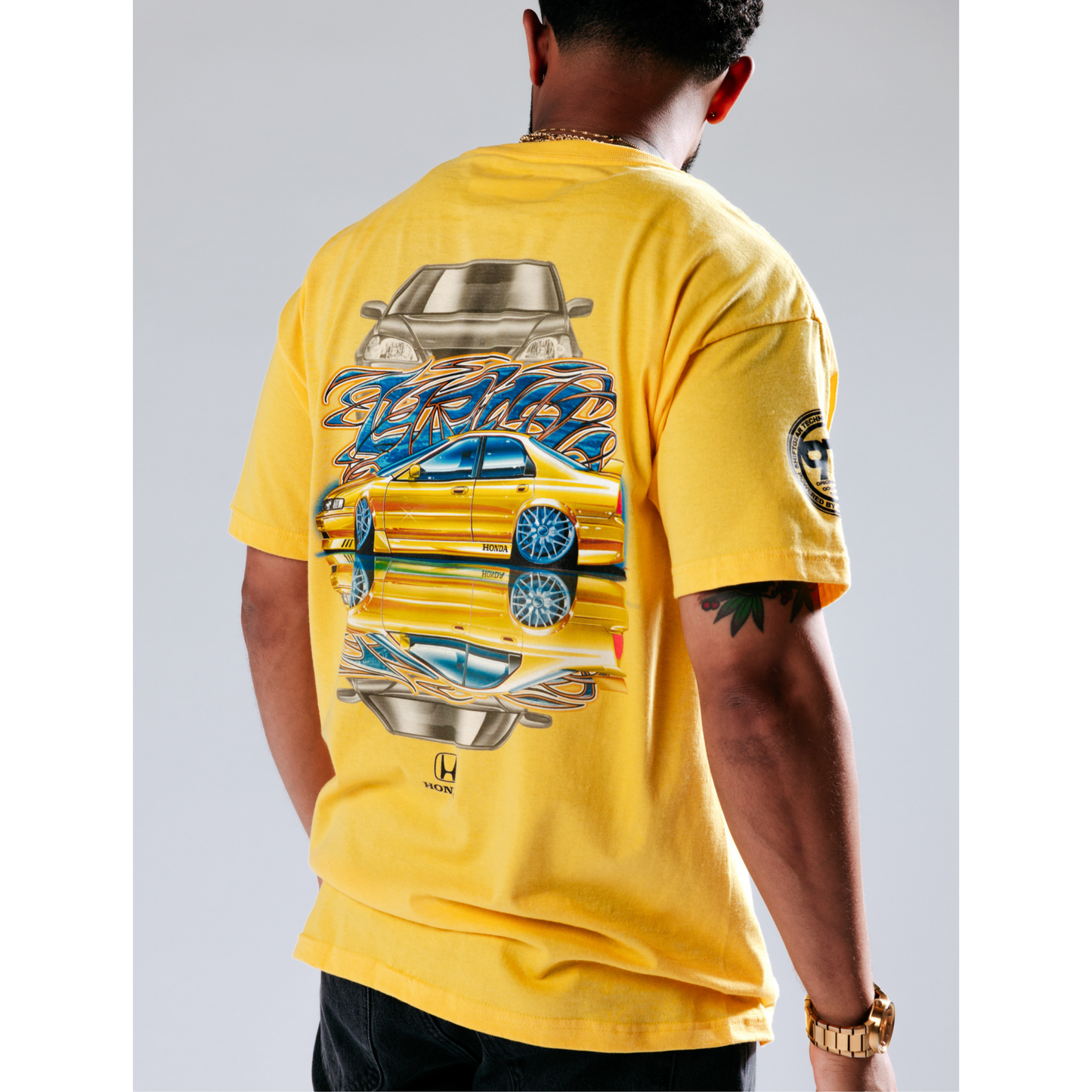 SGR Exhaust Lyrics Honda T-Shirt