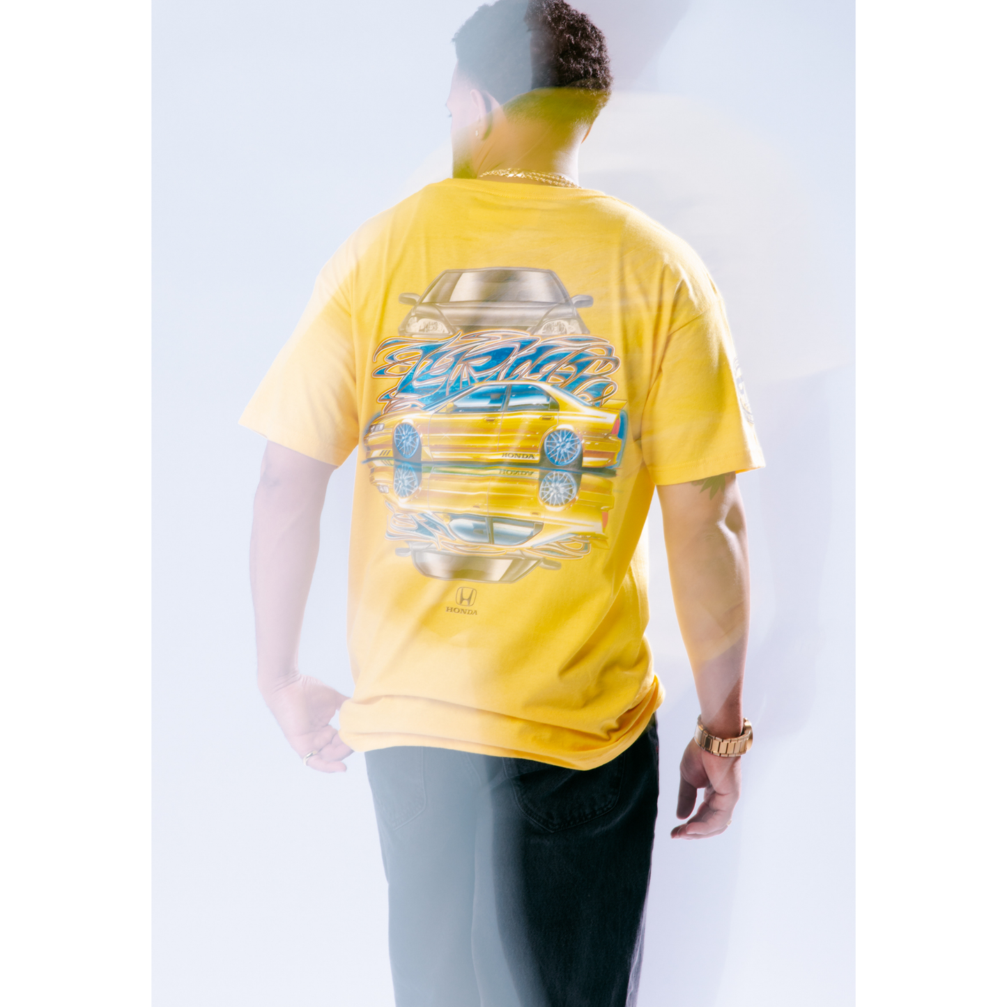 SGR Exhaust Lyrics Honda T-Shirt