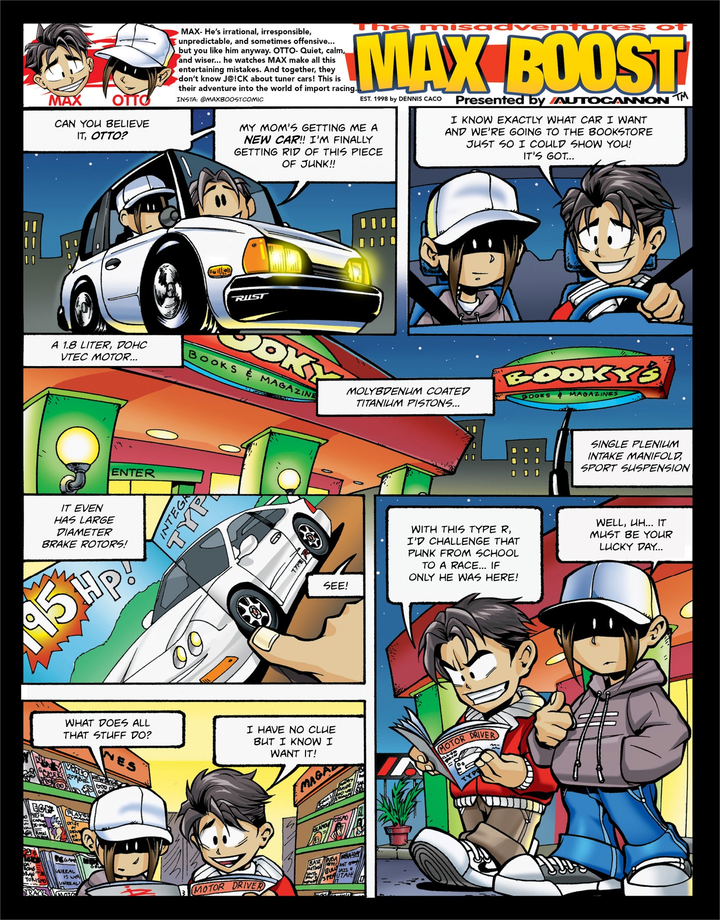 Max Boost x Honda “Otto” Collectible Figure Keychain - SEMA Edition