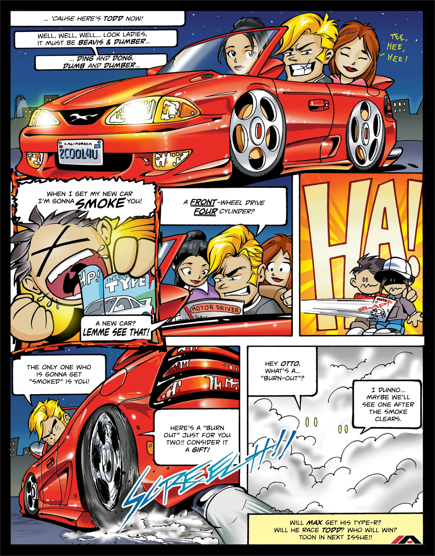 Max Boost x Honda “Otto” Collectible Figure Keychain - SEMA Edition