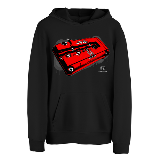 SGR VTEC B Series Valve Cover Honda Hoodie