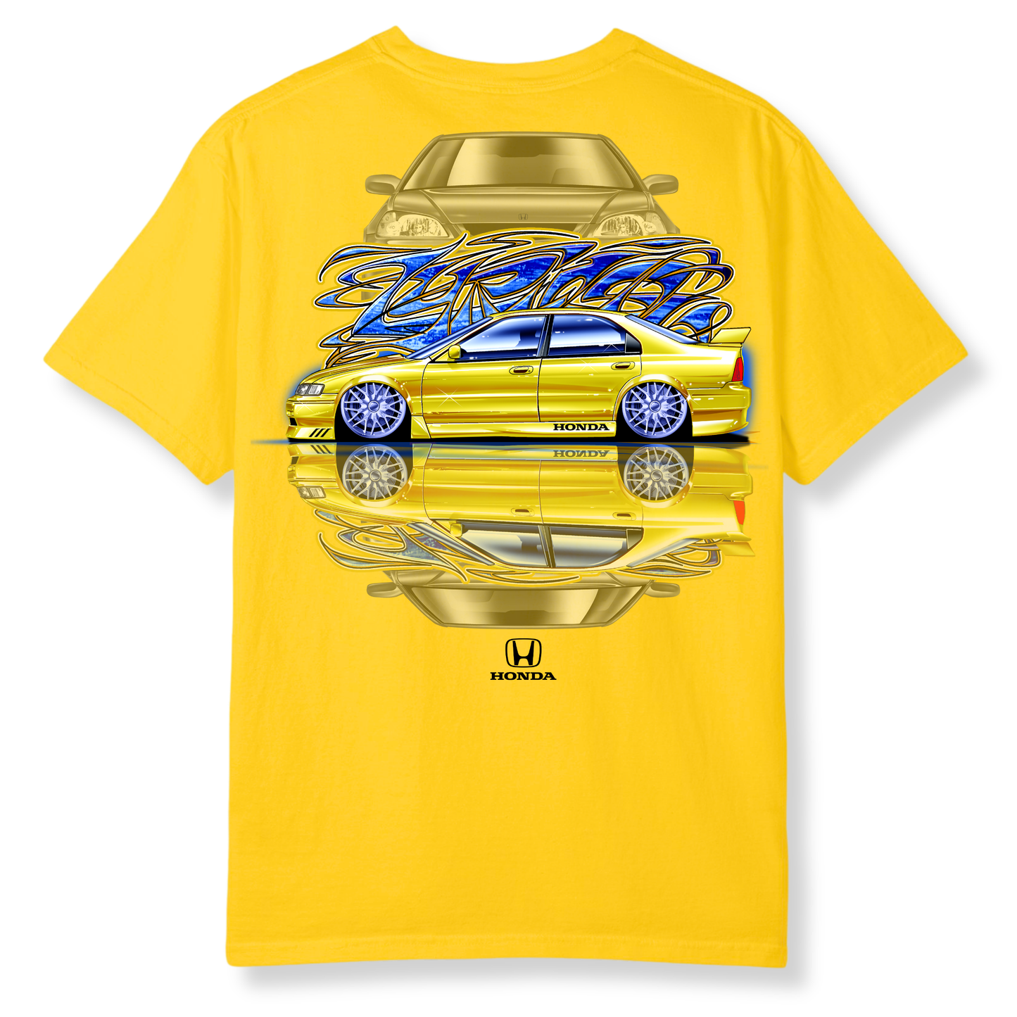 SGR Exhaust Lyrics Honda T-Shirt