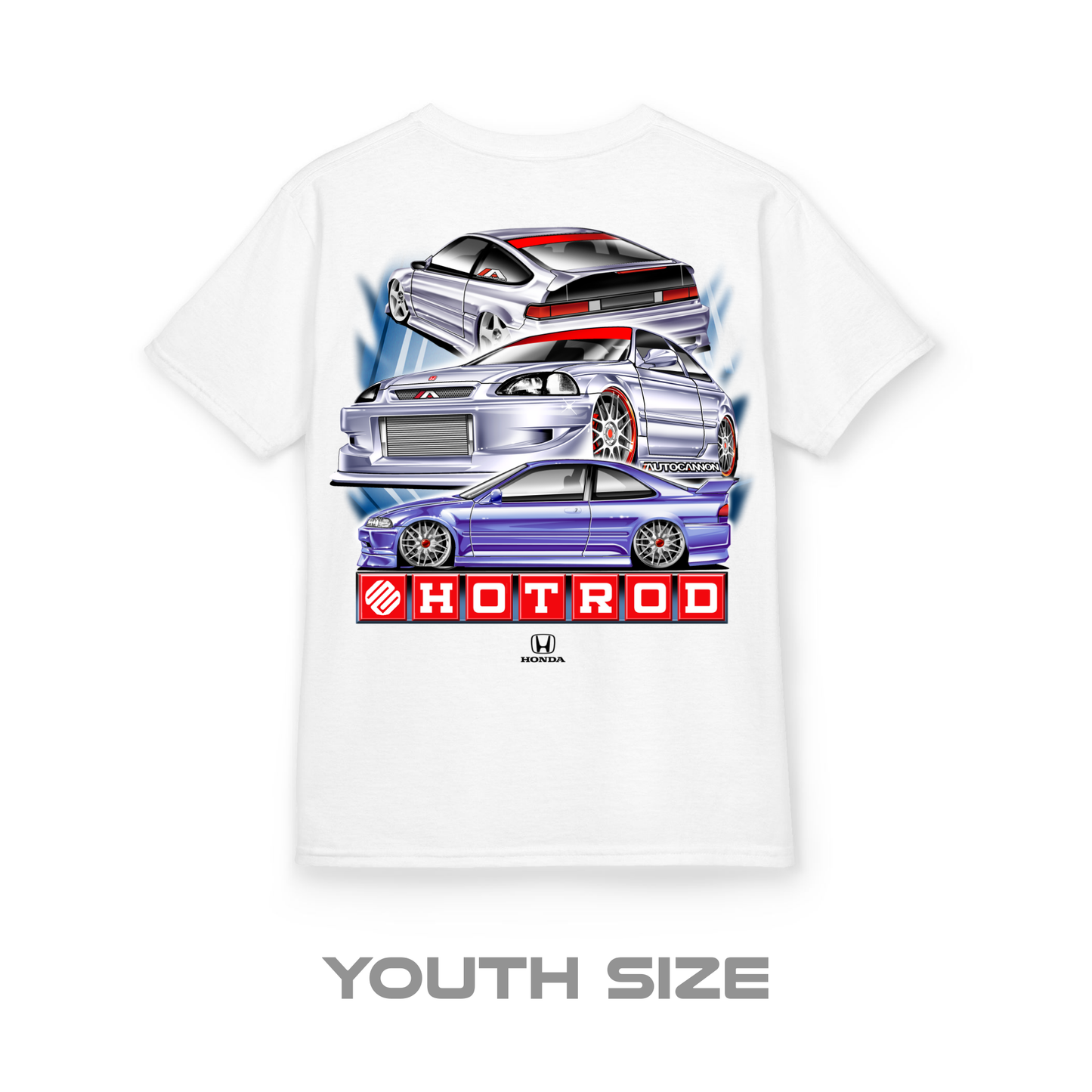 SGR Hotrod Honda T-Shirt YOUTH SIZE