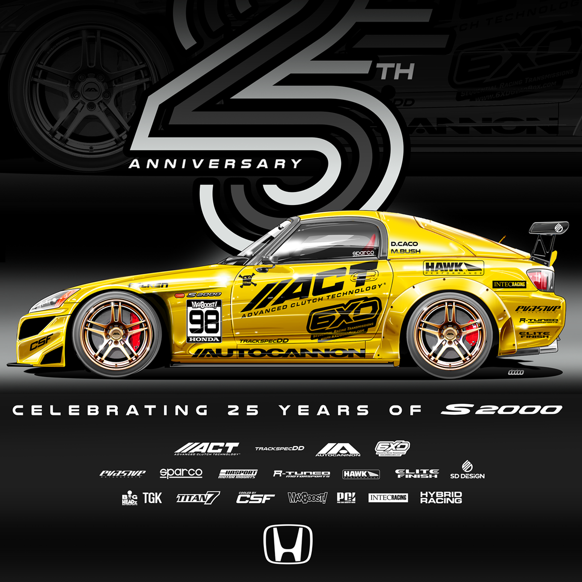 SGR x Honda S2000 Collectible Banner - SEMA Edition