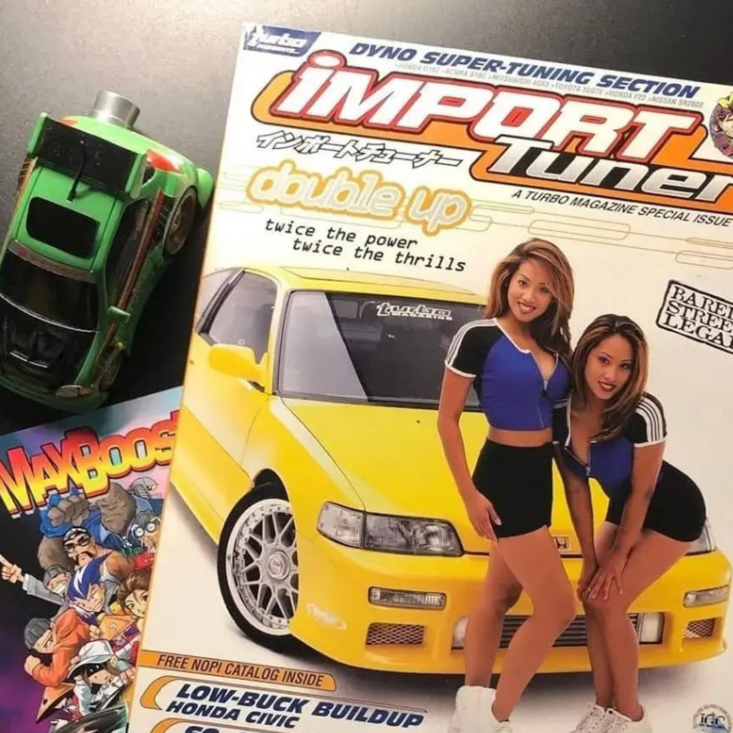 Max Boost x Honda “Otto” Collectible Figure Keychain - SEMA Edition