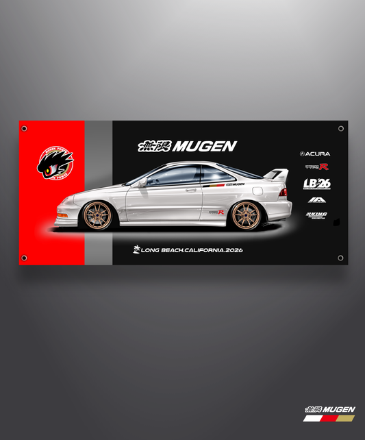 SGR x Acura LB26 Mugen Integra Banner Long V2