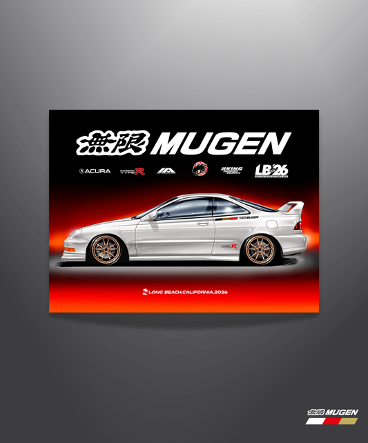SGR x Acura LB26 Mugen Integra Decal