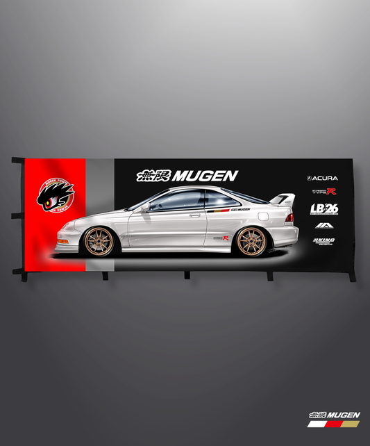 SGR x Acura LB26 Mugen Integra Nobori Flag