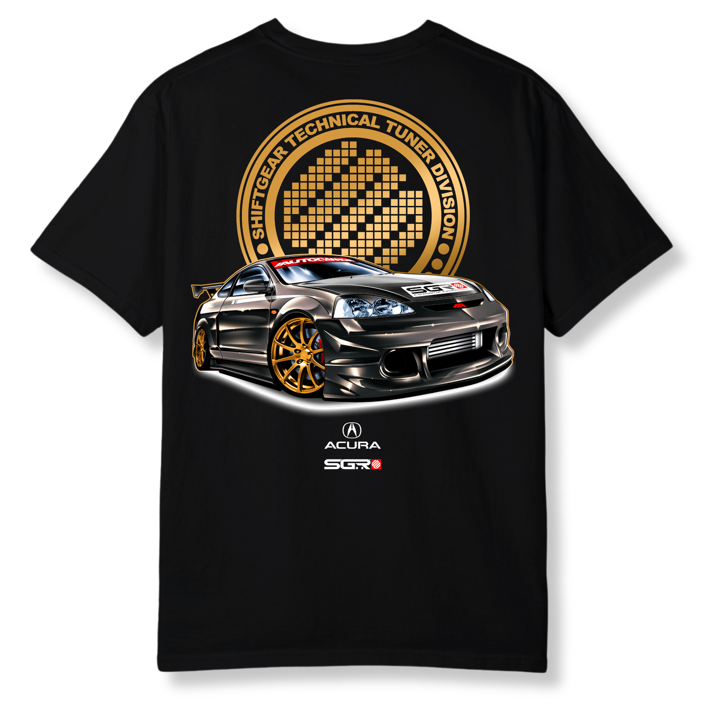 SGR RSX Technical Tuner Acura T-shirt