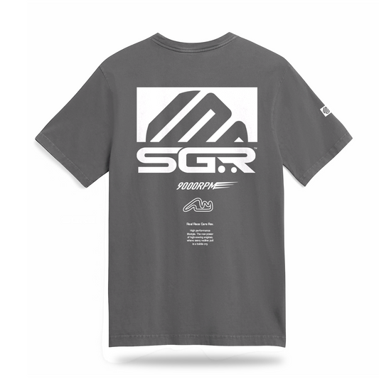 9000 RPM SGR Anniversary Shirt GRAY