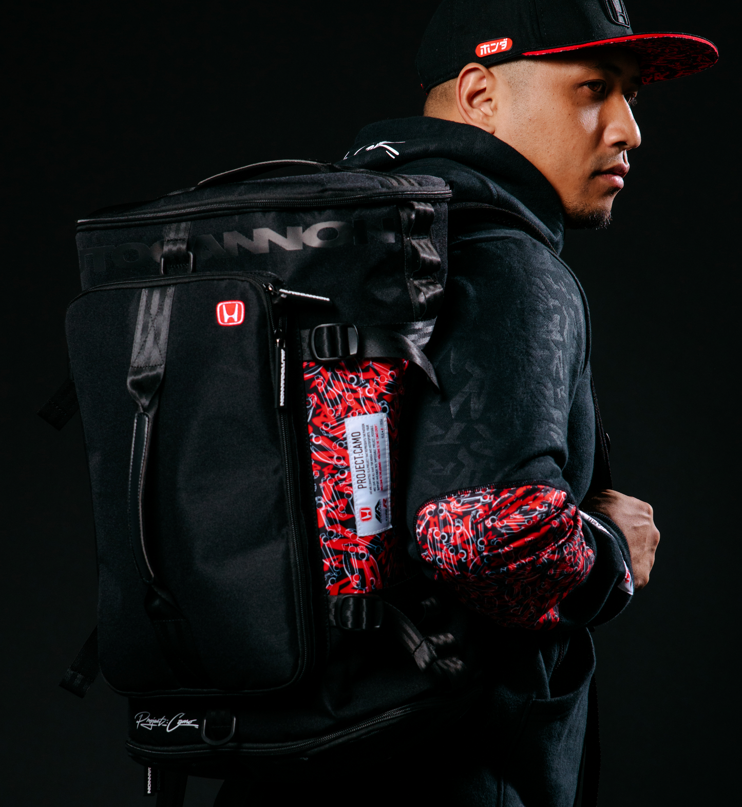 Autocannon x Type R Project:Camo Backpack Duffle_B